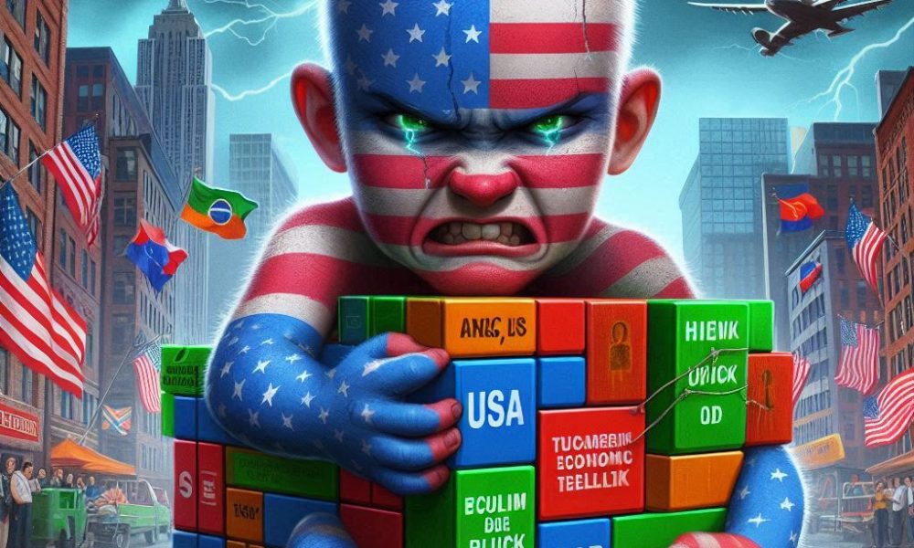 BRICS ECONOMIC BLOCK, USA UGLY BOY AND PUNISHED