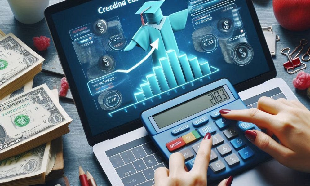 FINANCIAL EDUCATION APPLICATION, SCORING AND INCREASING CREDIT LIMIT